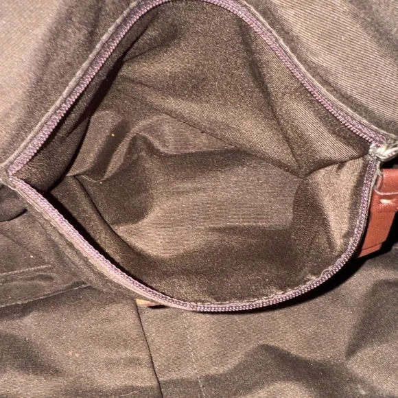 Vintage Coach White and Brown Penble Leather bag - Picture 4 of 16